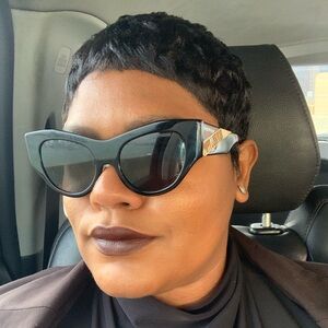 Black Cat Eye Sunglasses